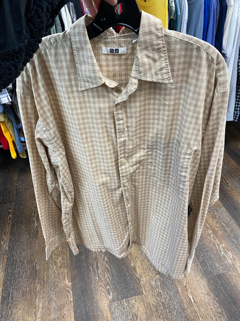 Vist Large View of Product Image Which is Used Uniqlo Mens Long Sleeve Top M/15-15.5