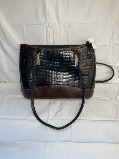 Vist Large View of Product Image Which is Used Brighton Large Leather Handbag