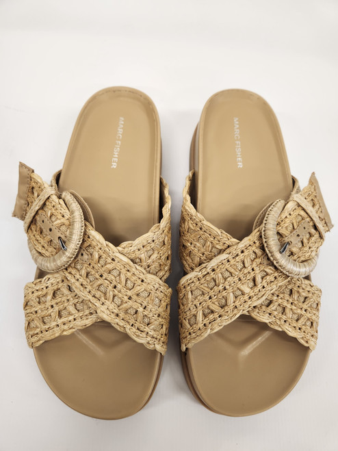Used Marc Fisher Wedge Sandals 9 60027-S001351226