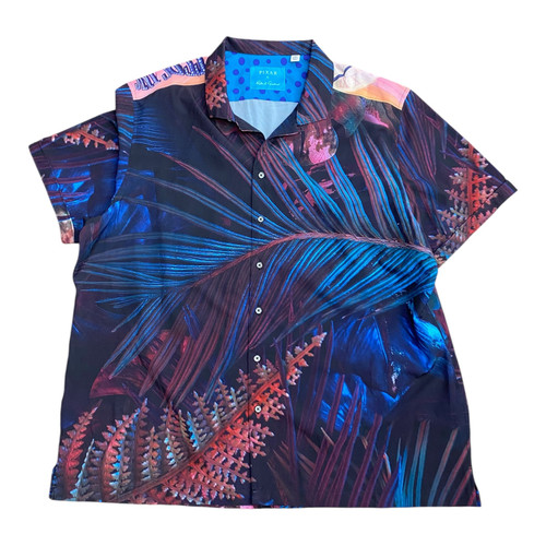 Vist Large View of Product Image Which is Used Robert Graham Mens Short Sleeve Top 2X/18-18.5 60099-S000330558