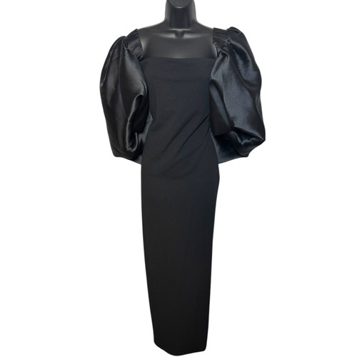Vist Large View of Product Image Which is Used Solace London PIA Maxi Dress Black US 10 60099-S000330640