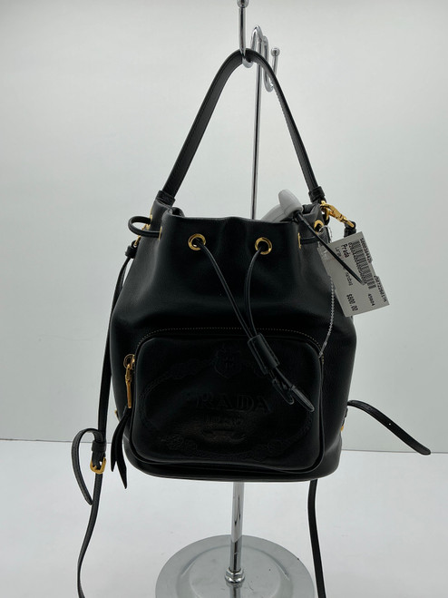 Used Prada Large Leather Handbag 60126-S000384420