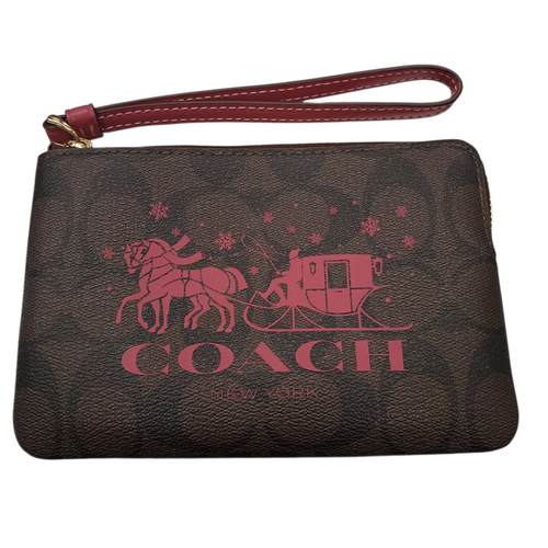 Used Coach Leather Wallet 60098-S000121787