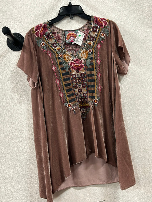 Vist Large View of Product Image Which is Used Johnny Was Short Sleeve Top M-8/10 60005-S001048770