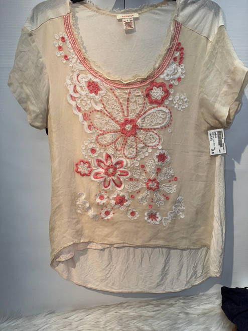 Vist Large View of Product Image Which is Used Sundance Short Sleeve Top S-4/6 60132-S000099916