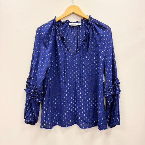Vist Large View of Product Image Which is Used Vineyard Vines Long Sleeve Top M-8/10