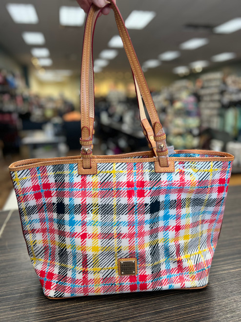 Vist Large View of Product Image Which is Used Dooney & Bourke Large Leather Handbag