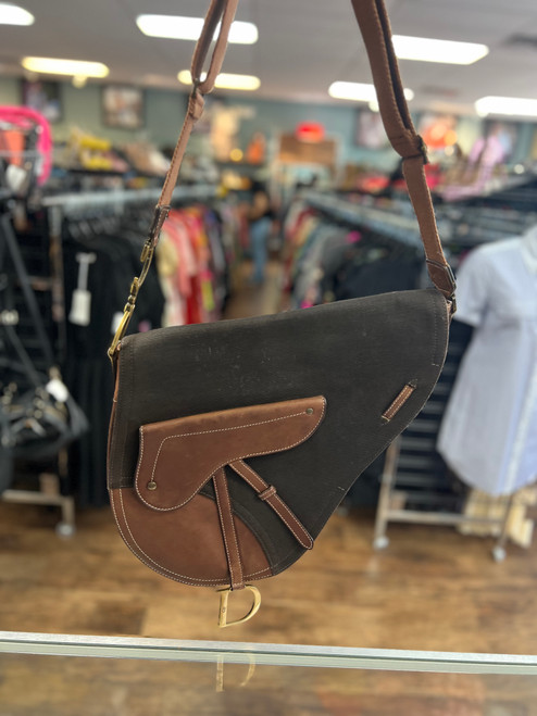 Used Christian Dior XL vintage saddle bag 60004-S000621447