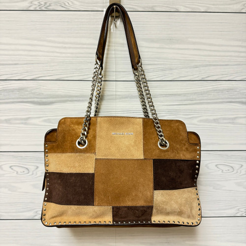 Vist Large View of Product Image Which is Used Michael Michael Kors Large Leather Handbag 60071-S000595661