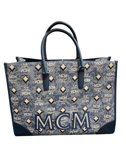 Used MCM Munchen Large Handbag 60085-S000266976