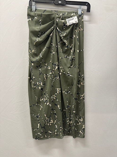 Used Green ba&sh Long Skirt XS 0-2/25-26 60137-S000065116