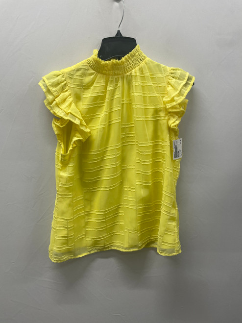 Vist Large View of Product Image Which is Used Yellow Adelyn Rae Short Sleeve Top S-4/6 60137-S000065132