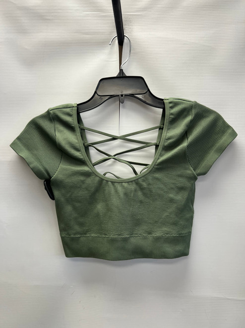 Vist Large View of Product Image Which is Used Aerie Active Short Sleeve M-8/10