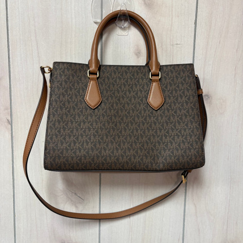Vist Large View of Product Image Which is Used Michael Kors Large Leather Handbag 60093-S000357308