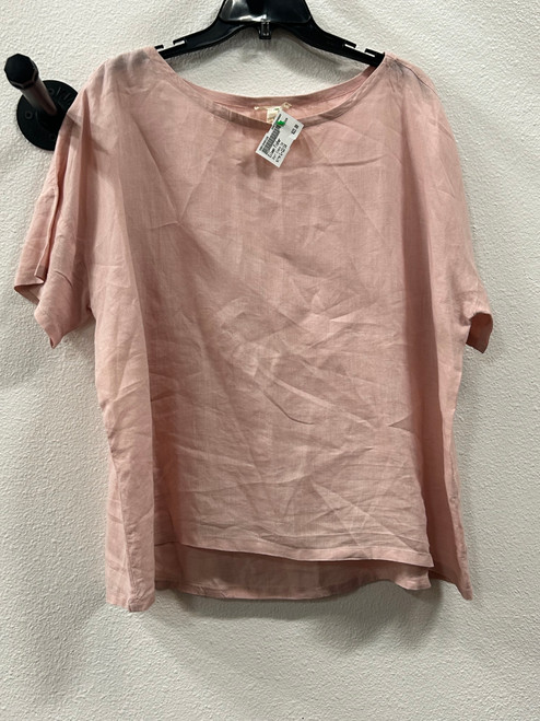 Vist Large View of Product Image Which is Used Eileen Fisher Short Sleeve Top L-12/14 60005-S001049128