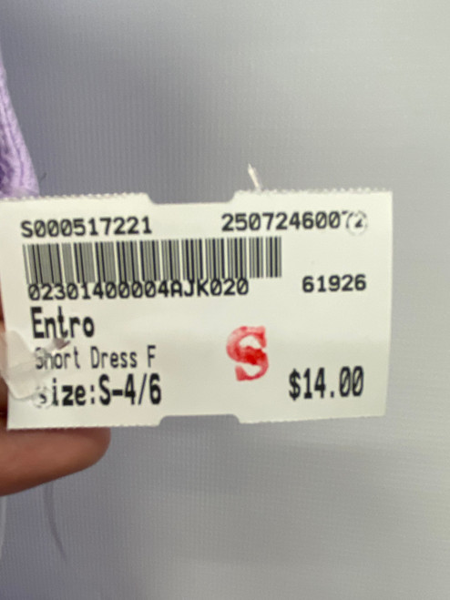 Vist Large View of Product Image Which is Used Entro Short Dress F S-4/6 60072-S000517221