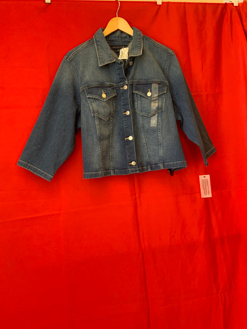 Vist Large View of Product Image Which is Used Tommy Hilfiger Denim Jacket 1X-18 60009-S000580592