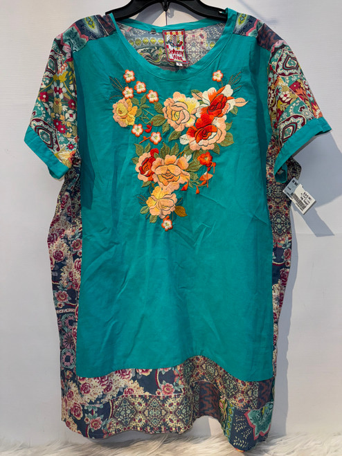 Vist Large View of Product Image Which is Used Johnny Was Short Sleeve Top S-4/6 60132-S000100227
