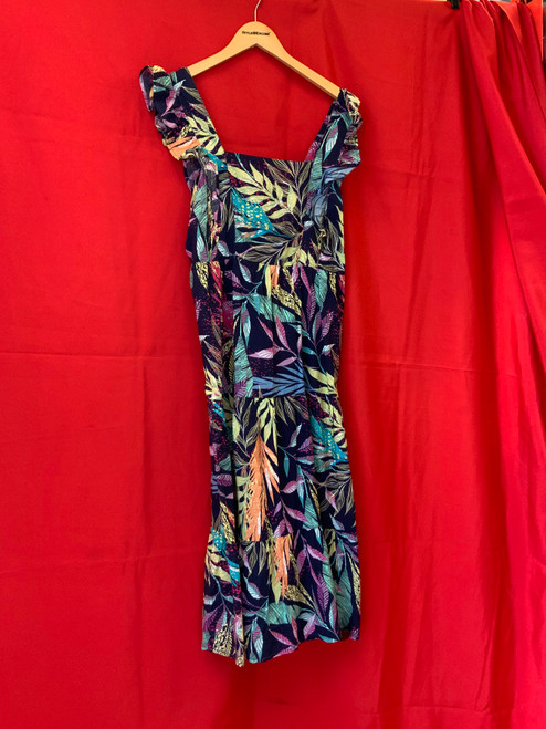 Vist Large View of Product Image Which is Used Beach Lunch Lounge Long Dress B M-8/10 60009-S000580601