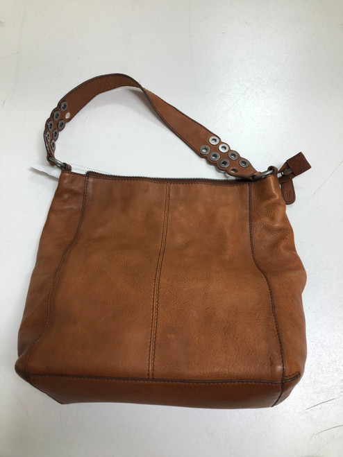 Vist Large View of Product Image Which is Used Frye Large Leather Handbag 60060-S000590494