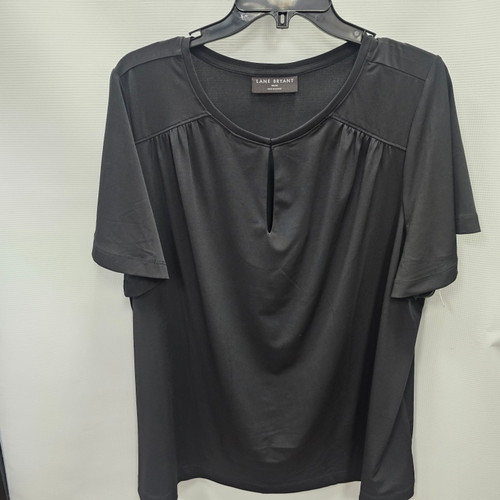 Vist Large View of Product Image Which is Used Lane Bryant Short Sleeve Top 1X-18