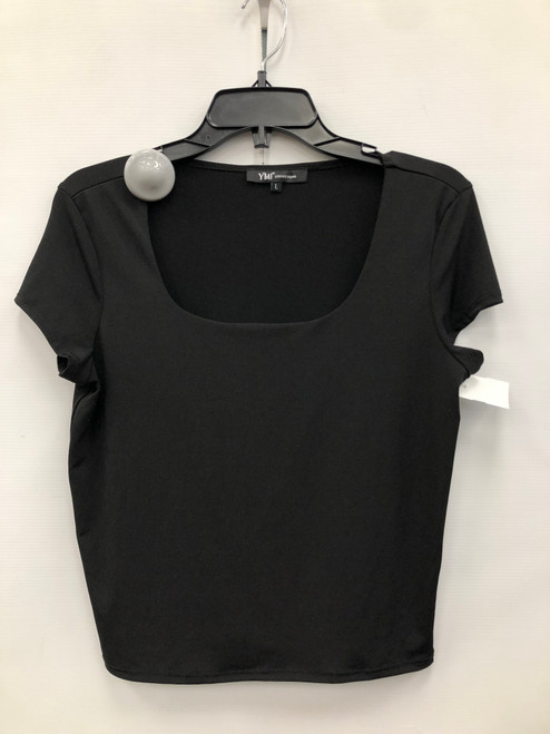 Vist Large View of Product Image Which is Used YMI Collections Black Short Sleeve Top L-12/14 60117-S000112215
