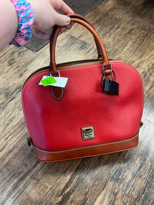 Vist Large View of Product Image Which is Used Dooney & Bourke Xlarge Leather Handbag 60076-S000774429