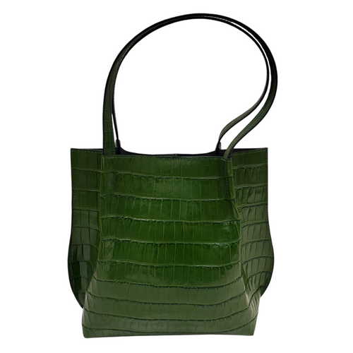 Vist Large View of Product Image Which is Used Ameri Large Leather Handbag 60098-S000121816