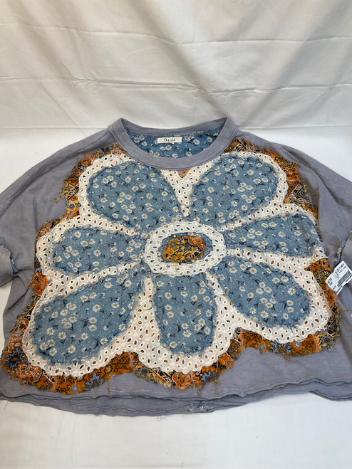 Vist Large View of Product Image Which is Used Unbranded Short Sleeve Top L-12/14 60045-S000761058