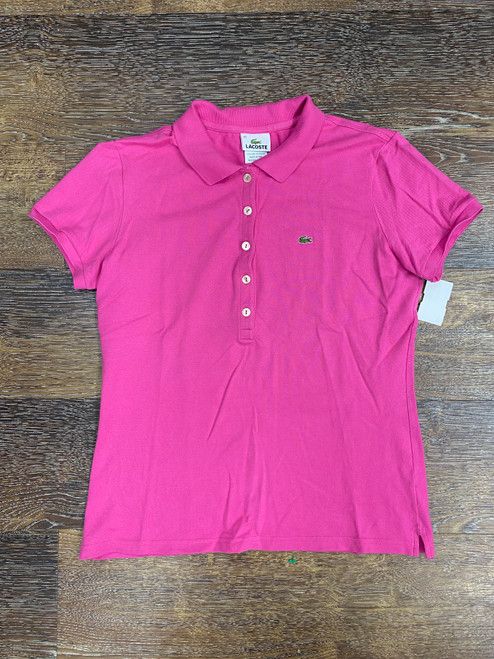 Vist Large View of Product Image Which is Used Lacoste Short Sleeve Top M-8/10 60119-S000093201