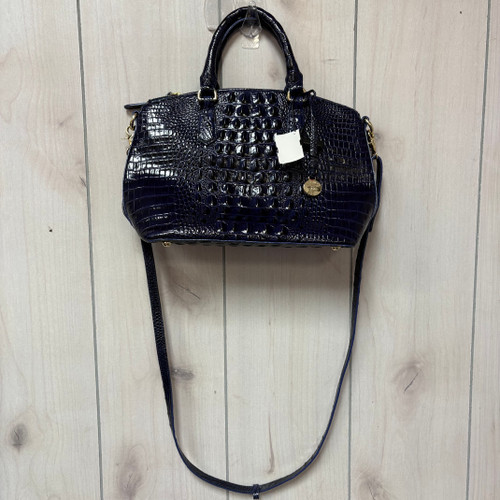 Vist Large View of Product Image Which is Used Brahmin Xlarge Leather Handbag 60093-S000357680