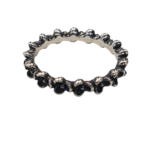 Vist Large View of Product Image Which is Used Pandora Rose Bud Sz: 7 Ring