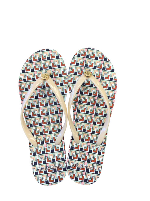 Vist Large View of Product Image Which is Used Tory Burch Flip Flops 8 60136-S000603476