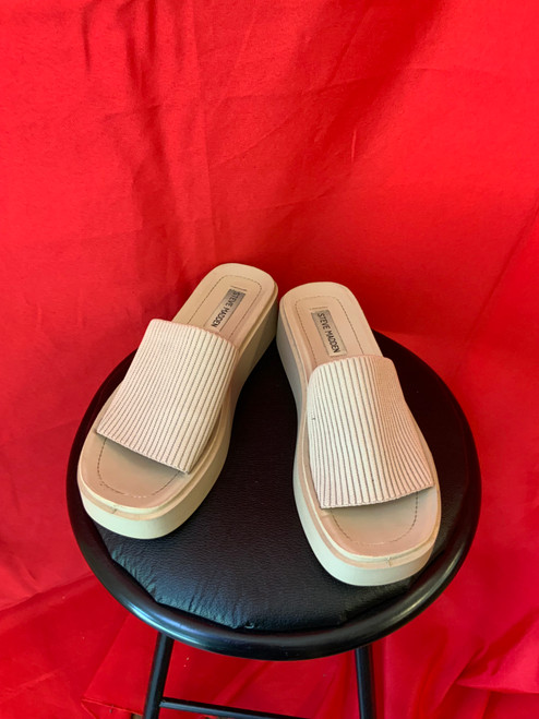 Vist Large View of Product Image Which is Used Steve Madden Wedge Sandals 8.5 60009-S000580858