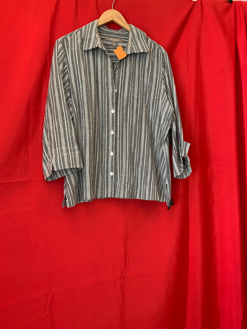 Vist Large View of Product Image Which is Used Croft & Barrow Long Sleeve Top P XL-16 60009-S000580874