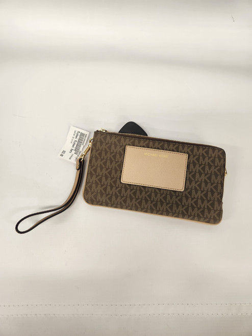 Vist Large View of Product Image Which is Used Michael Michael Kors Leather Wristlet 60027-S001353222