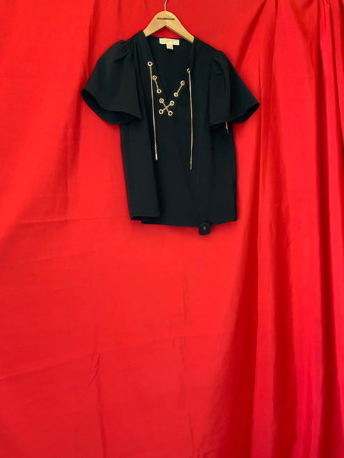Vist Large View of Product Image Which is Used Michael Michael Kors Short Sleeve Top P XS-0/2 60009-S000580991