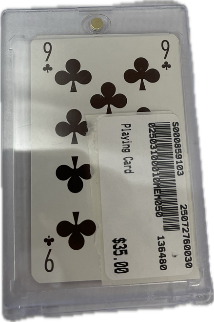Vist Large View of Product Image Which is Used Playing Card 60030-S000859103