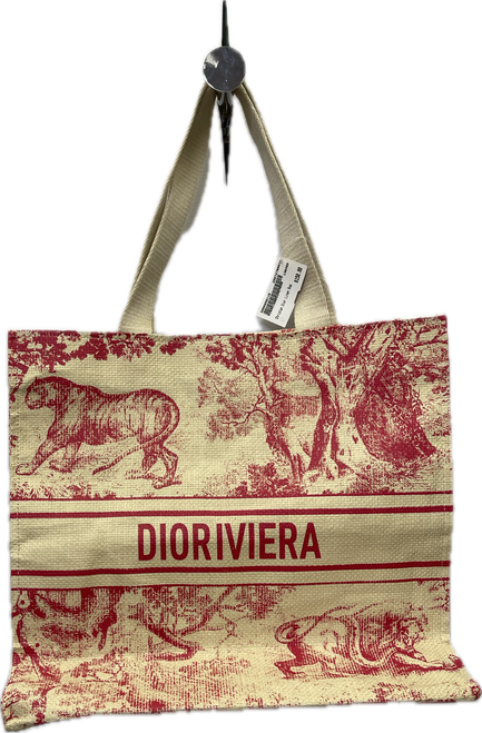 Vist Large View of Product Image Which is Used Christian Dior Linen Bag 60030-S000859116
