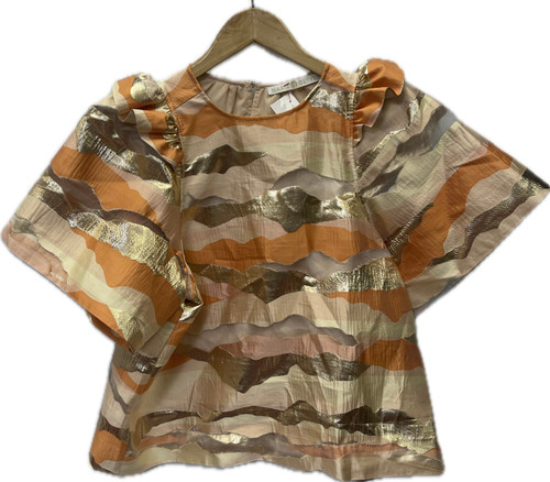 Vist Large View of Product Image Which is Used Marie Oliver Short Sleeve Top M-8/10 60030-S000859146