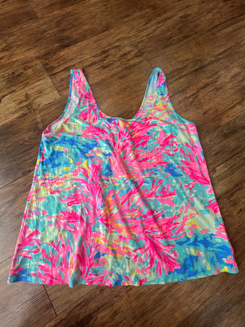 Vist Large View of Product Image Which is Used Lilly Pulitzer Tank Top L-12/14 60032-S000637400