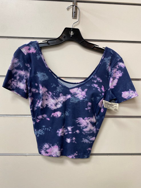 Vist Large View of Product Image Which is Used Lululemon Athletica Active Short Sleeve XS-0/2