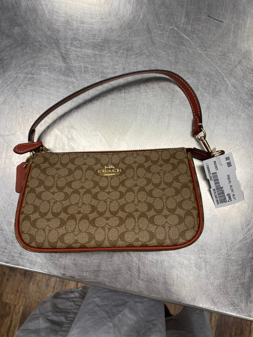 Vist Large View of Product Image Which is Used Coach Large Leather Handbag 60017-S001057236
