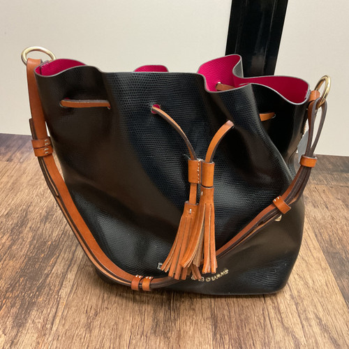 Vist Large View of Product Image Which is Used Dooney & Bourke Large Leather Handbag 60004-S000622327