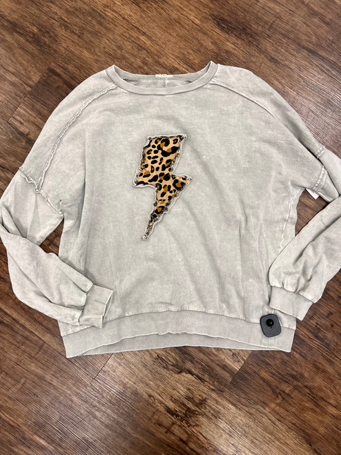 Vist Large View of Product Image Which is Used Easel Long Sleeve Top S-4/6 60043-S000876413
