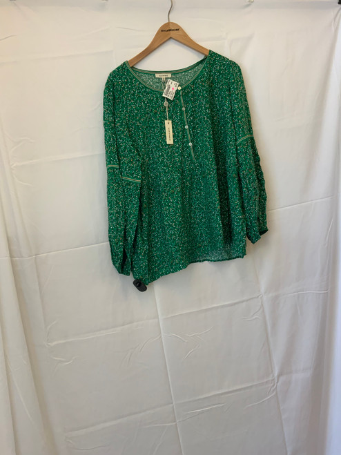 Vist Large View of Product Image Which is Used Max Studio Long Sleeve Top P 1X-18 60009-S000581134