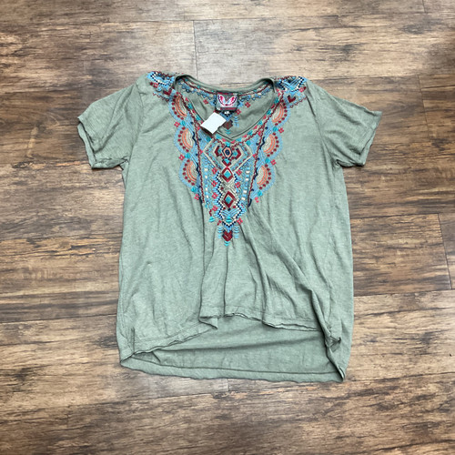 Vist Large View of Product Image Which is Used Johnny Was Short Sleeve Top L-12/14 60004-S000622347