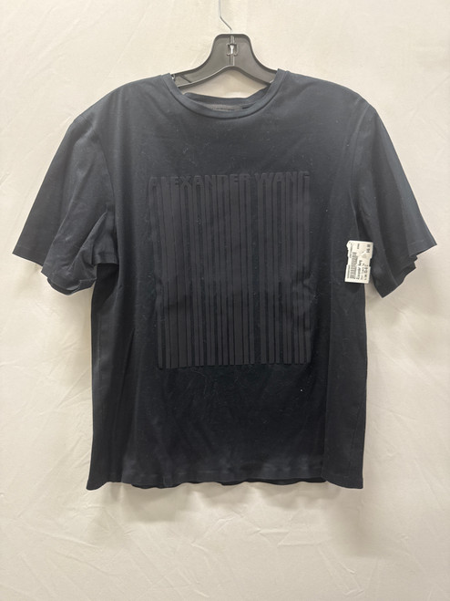 Vist Large View of Product Image Which is Used Black Alexander Wang Short Sleeve Top XS-0/2 60137-S000065985