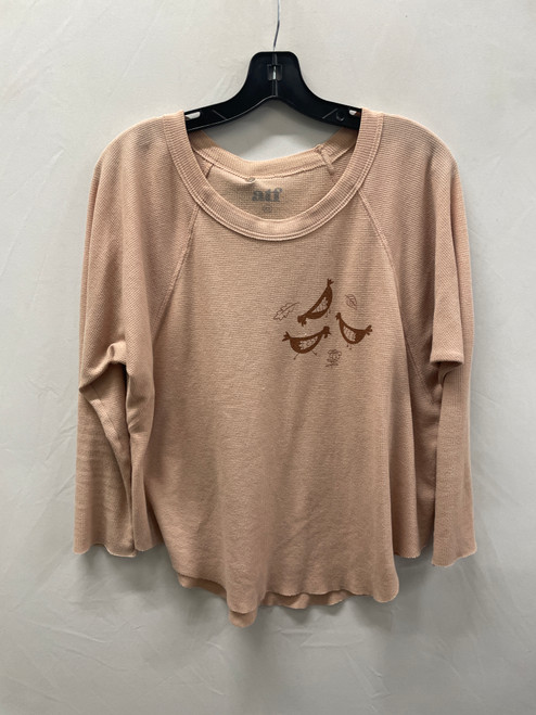 Vist Large View of Product Image Which is Used Pink atf Long Sleeve Top XS-0/2