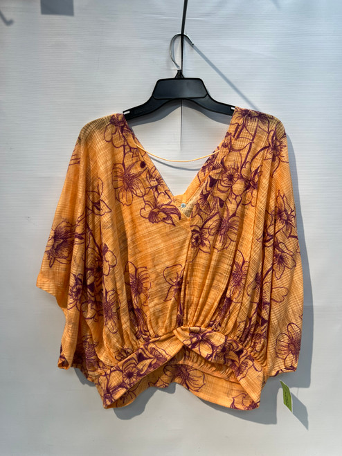 Vist Large View of Product Image Which is Used Free People Short Sleeve Top L-12/14 60132-S000100902